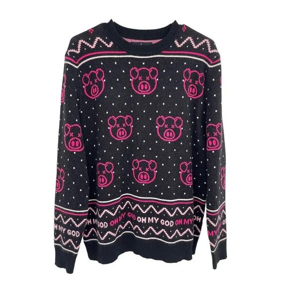 Shane Dawson Other - Shane Dawson Pig OH MY GOD Holiday Sweater Size Medium Merch